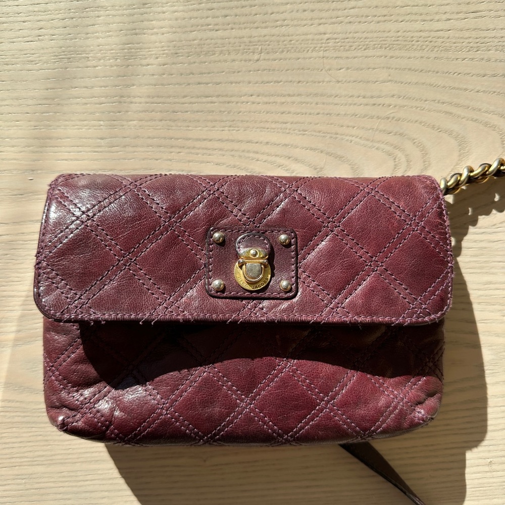 Marc Jacobs The Single Quilted Crossbody Bag
